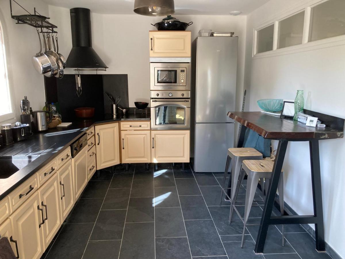 Villa de charme à 1 minute de la plage à pied Banyuls-sur-Mer Esterno foto