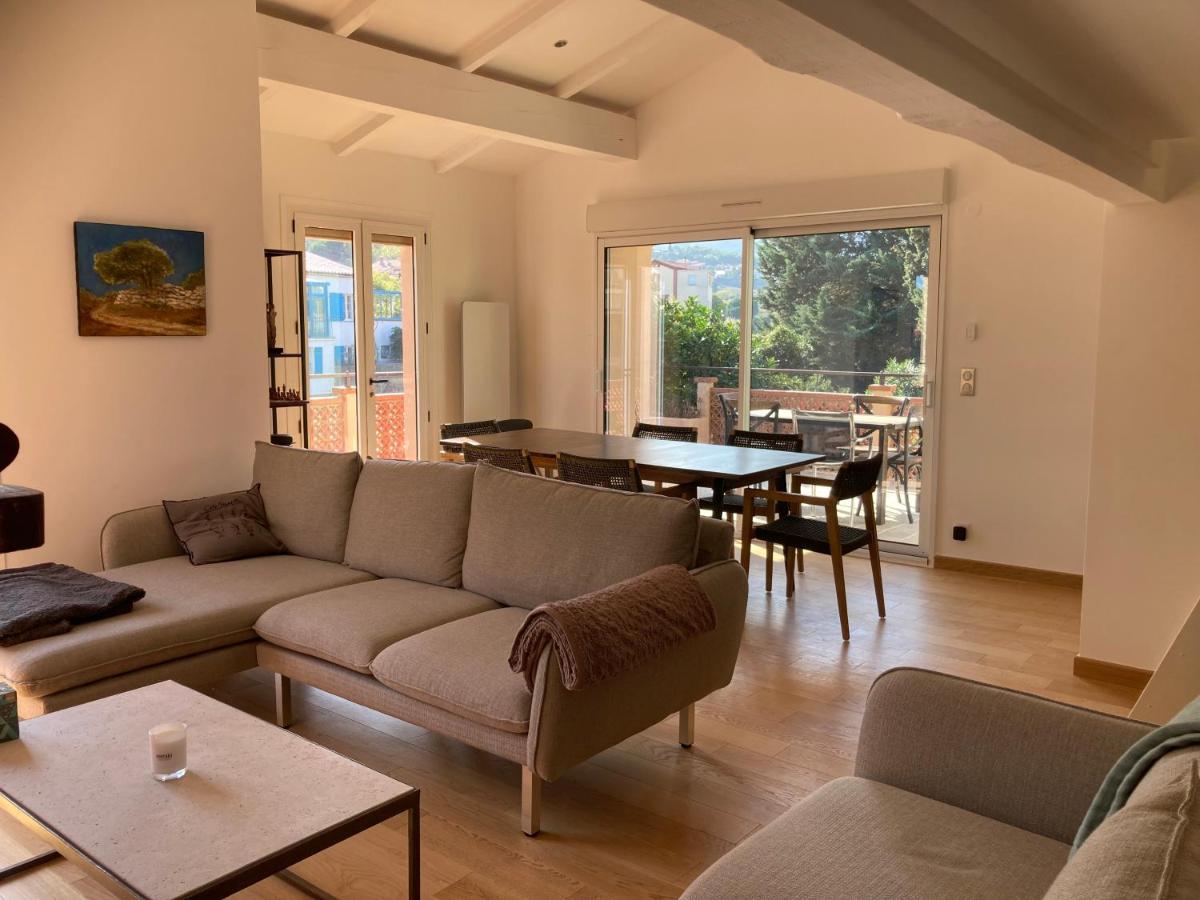 Villa de charme à 1 minute de la plage à pied Banyuls-sur-Mer Esterno foto
