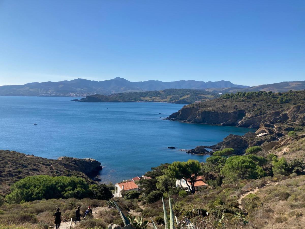 Villa de charme à 1 minute de la plage à pied Banyuls-sur-Mer Esterno foto