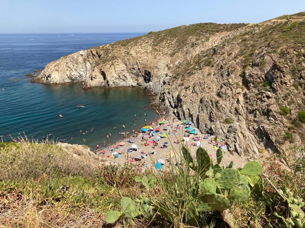Villa de charme à 1 minute de la plage à pied Banyuls-sur-Mer Esterno foto